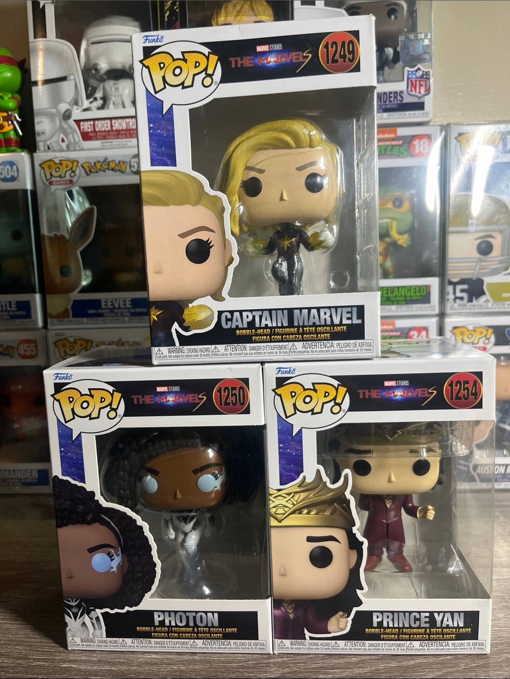 Funko POP! The Marvels 3 pack